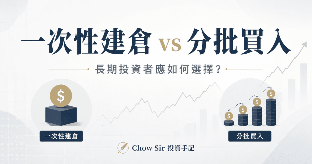 一次性建倉 vs 分批買入